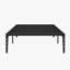 Base de lit plateforme simple, base de lit en métal robuste, capacité de 600 lb, sommier antidérapant moderne avec support en lattes de métal, aucun sommier requis, noir-494598968