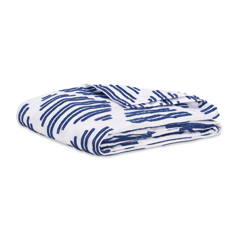 Bluffs Coverlet, Queen, Ocean