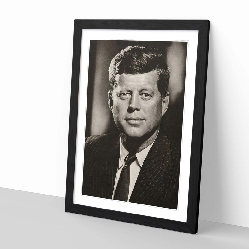Single Picture Frame Print, Black