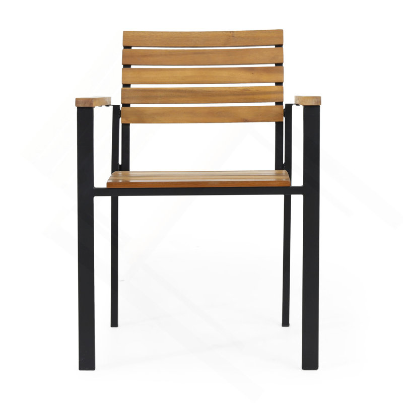 Chaise en bois et métal Laris