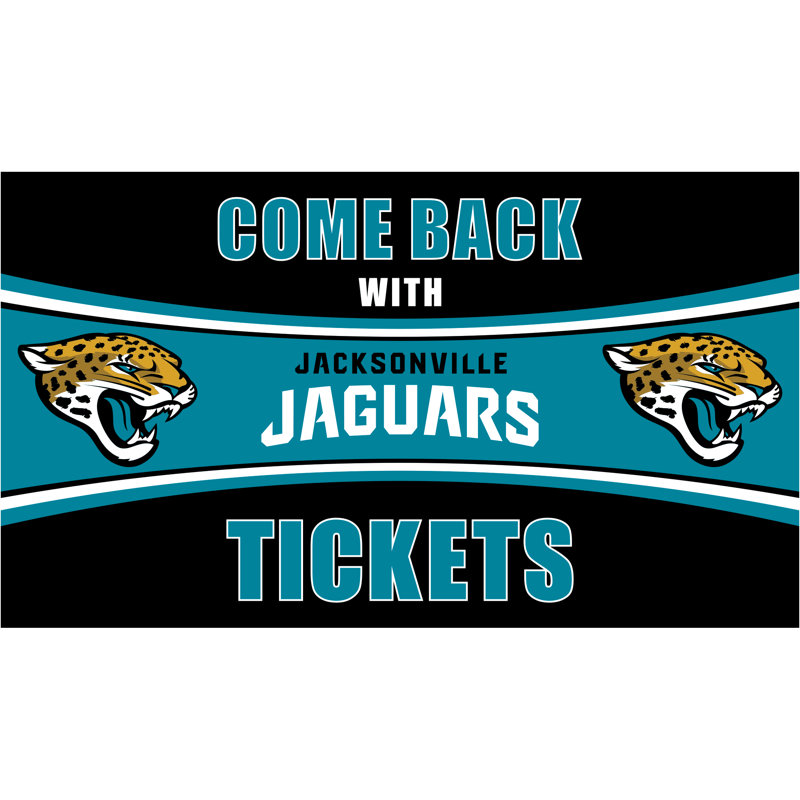 Paillasson en PVC, NFL Jacksonville Jaguars