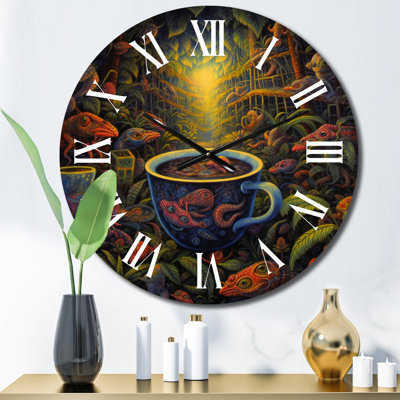 Metal Wall Clock