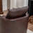 Azib 31'' Wide Genuine Leather Top Grain Leather Swivel Armchair-1289661337