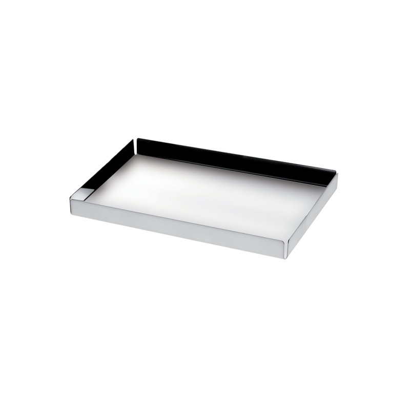 Stainless Steel Tray, 0.0472" H x 3.75" W x 9.62" L