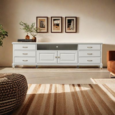 All solid wood American style TV stand