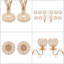 5 Arm Bowl Crystal Candelabra Table Centerpieces Decor-366078380