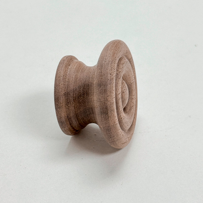 Palmer Walnut in. Round Knob, 2"