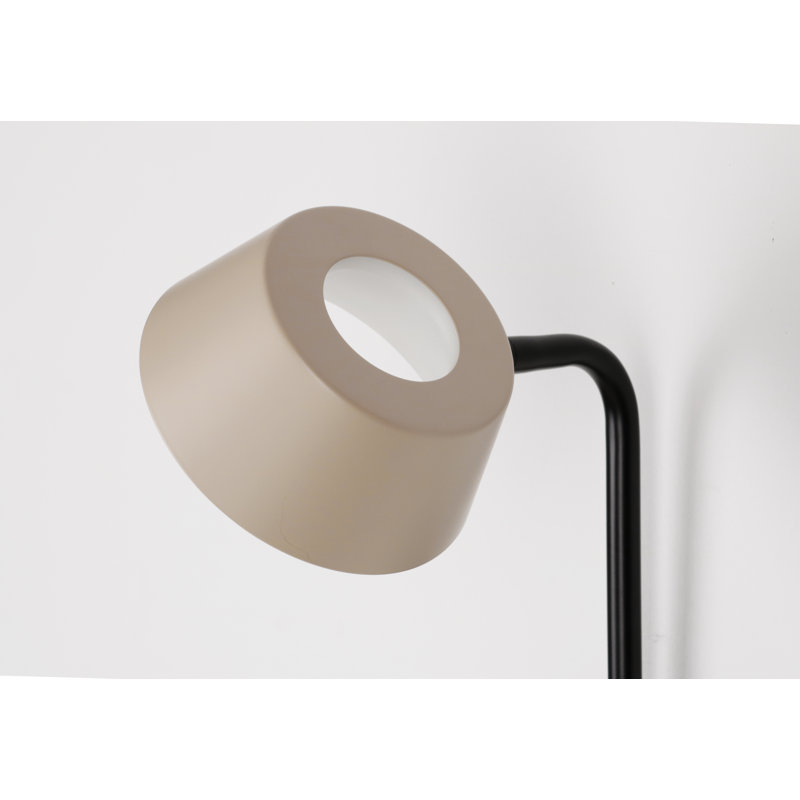 Vada 1 - Light LED Armed Sconce, Oatmeal