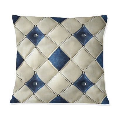 Argyle Glam - Glam Throw Pillow