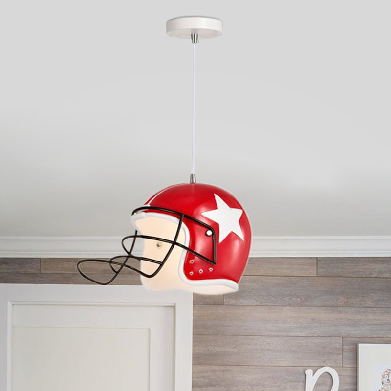 Lustre pour casque de rugby à 1 lumière à intensité variable
