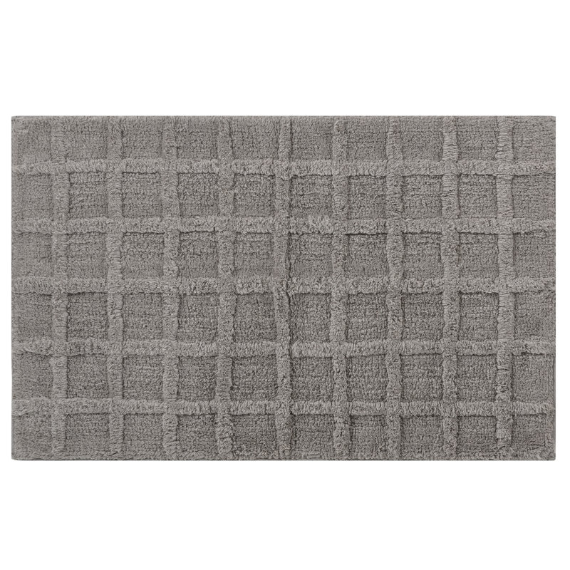 Tapis pour salle de bain Carter, Gris