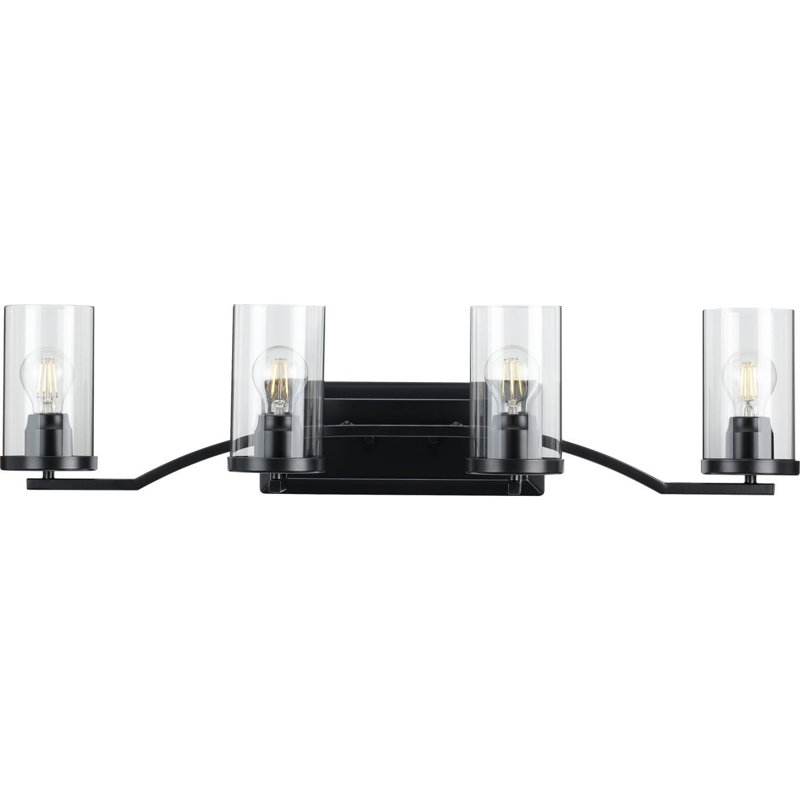 Rumaysa 4 - Light Dimmable Vanity Light, Black