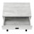 End Table, Side, End, Nightstand, Storage Drawer, Glossy Laminate, Chrome Metal-229071710