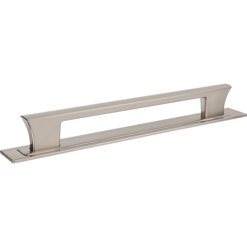 Zander Appliance Pull, Brushed Nickel, 12"