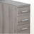 Adell Brown 3-Drawer Modern Computer Desk with Silver Metal Leg, 29.29" H X 46.95" W X 46.95" D-1276335318