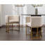 Chaises de salle à manger rembourrées Kaydance-87789835-87789832