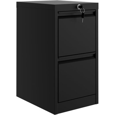 38.1cm Wide 2 -Drawer Steel File Cabinet