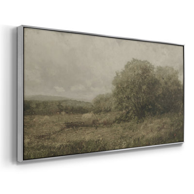 Série paysage - DCCCL XXXVII - Toile tendue avec châssis encadré - Prêt à être accroché