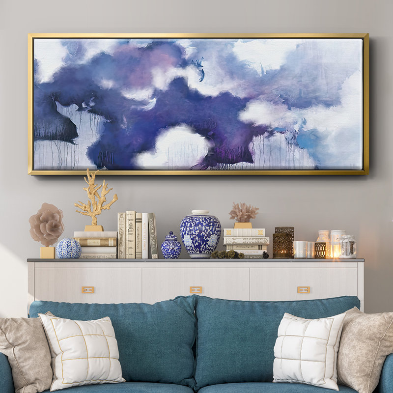 Acquiesce - Framed Canvas, 24" H x 60" W