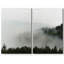 «Misty Morning In Mountain Forest Landscape Decor Decor Nature Modern Rustic Scenic On Canvas», reproduction de 2 pièces-92285443-92285441-119463619