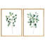 «Green Botanical Plants», œuvre d'art moderne, affiches encadrées, salle de bain-104789228-104789232
