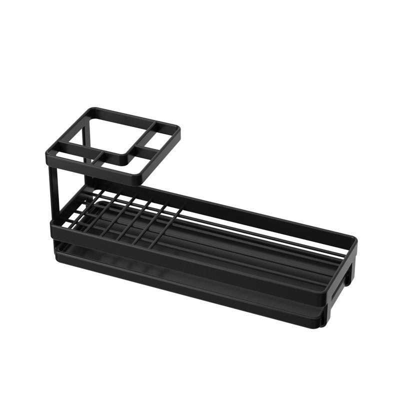Toothbrush Toothpaste Storage Rack High Anti-Rust, Black