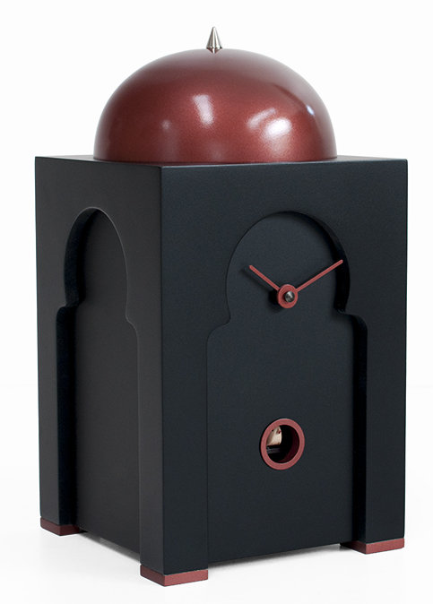 Modern & Contemporary Analogue Tabletop Clock, Black