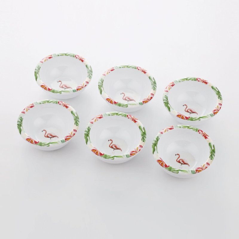 3 3/8" Mini Bowl S6, Flamingo