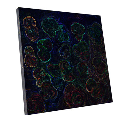 Particles 5 Oil Painting Print Canvas