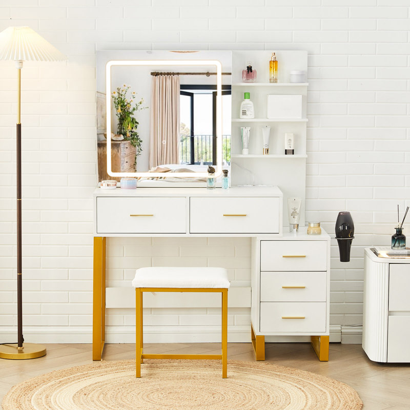 Dressing Table with Mirror