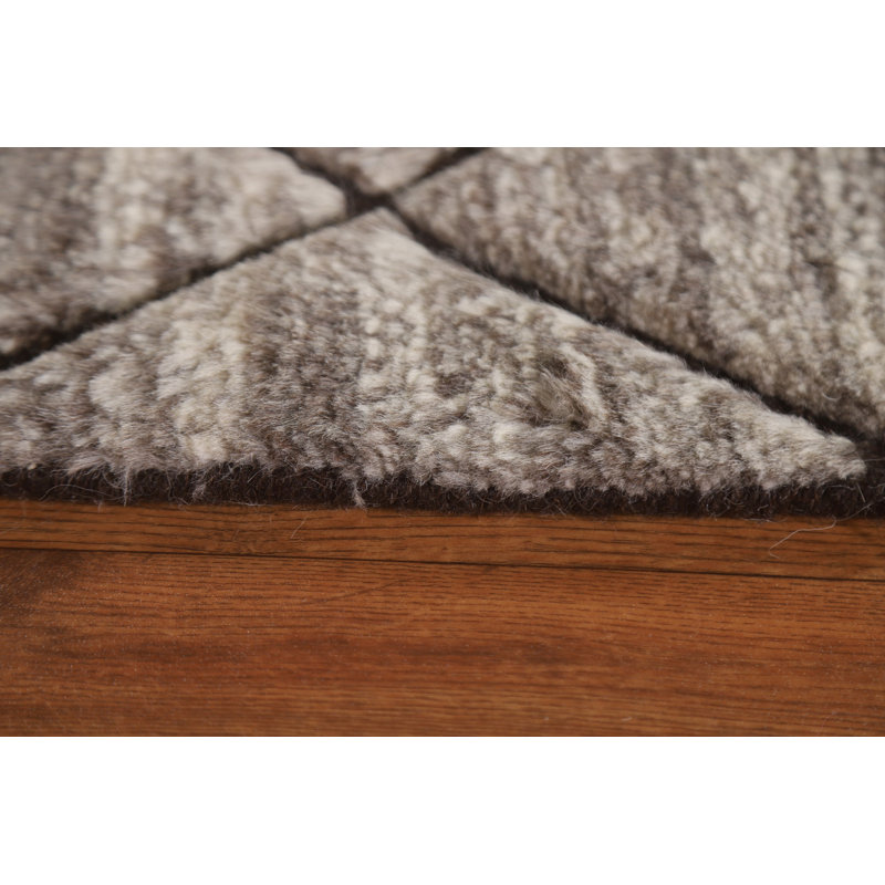One-of-a-Kind 5'2" X 8'1" New Age Wool Area Rug in Brown