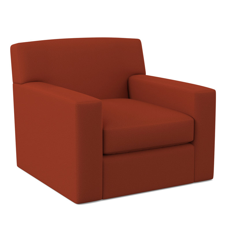 Chaise pivotante Elkins, Mélange de polyester Margaret Tangelo