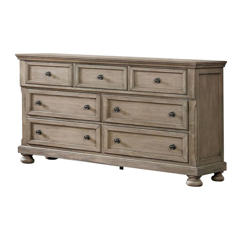 65.1'' W 7 - Drawer Dresser In Gray