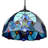 10.25"W Stained Glass Traditional Dome Shade Pendant-475500074