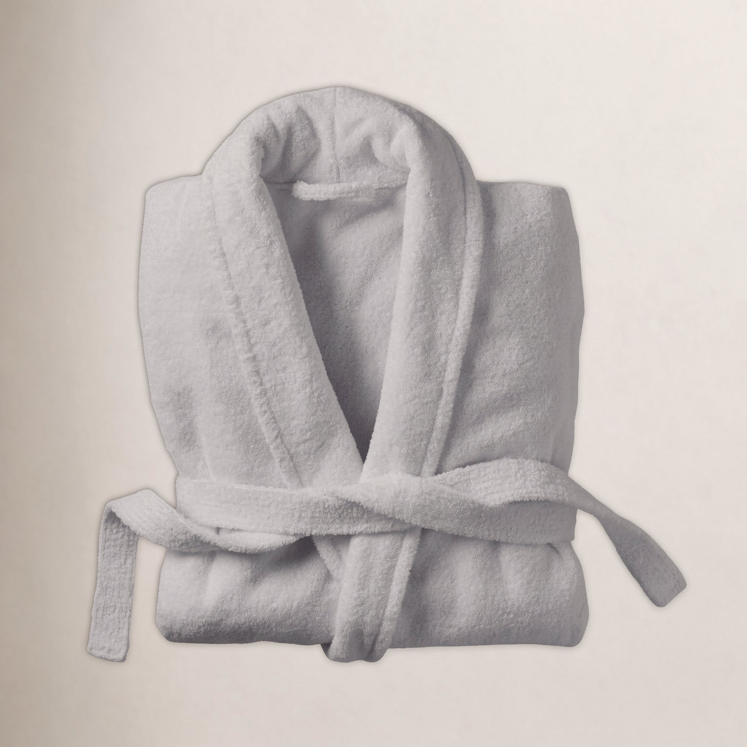 Payten Classic Bathrobe, Soft Gray, S/M