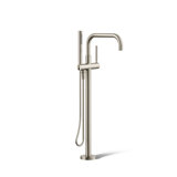 Purist® Floor-Mount Bath Filler Trim with Handshower