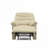  35 Inch Single Seat Motion Recliner, Warm Beige Microfiber Adjustable Lounger for Living Room-547268389