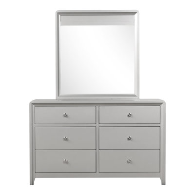 Ensemble commode et miroir 2 pièces Mejas