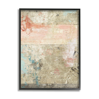" Figurative Textured Brick Wall Vintage Graffiti " by Suzanne Nicoll