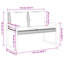 Banc de jardin mix brun-1490170094