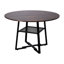 Round Metal Base Dining Table-611522146-611522173