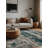 Machine Washable Gray Area Rug GSIX03633-266097746