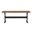 Banc Chelsea noir et noyer-1132852024