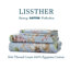 Literie 100 % coton égyptien, 4 pièces, style vintage classique luxueux, motif floral coloré bleu clair, draps doux et respirants, cadeau de Noël.-128817905-130902026