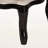 Nostrum Accent Chair Wenge Brown Finished Wood, 36.52'' H X 27.59'' W X 28.34'' D
