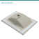 Mocoloo 24"L x 18"W Ceramic Rectangular Console Bathroom Sink with One Faucet Hole and Overflow
