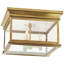 Chapman & Myers Club Large Square Flush Mount-1284510994-1284510997-1284535487