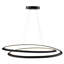  Luminaire suspendu 45 W DEL noir