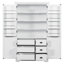 Garde-manger de style Shaker de 42 po x 20 po x 72 po avec tiroirs-130253226