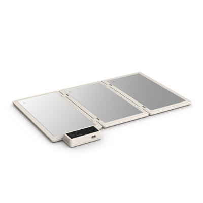Bella Foldable Warming Tray, Oatmilk